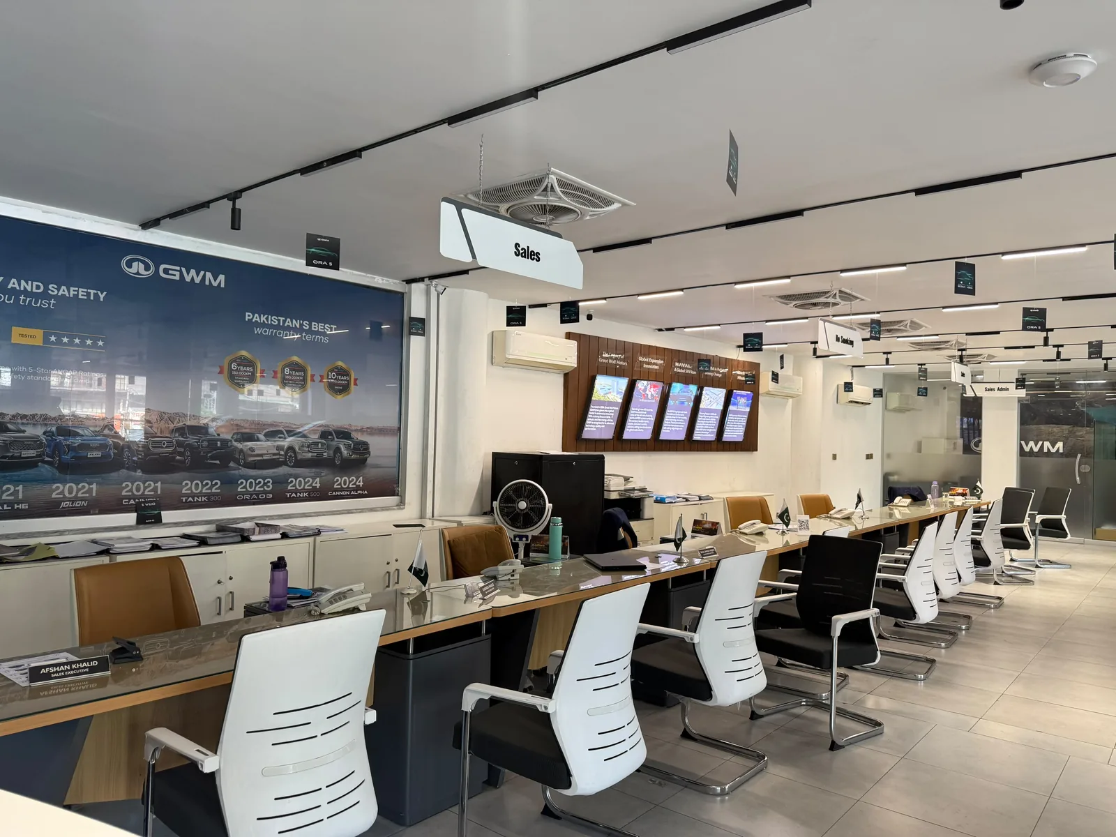 Queens Motors sales floor