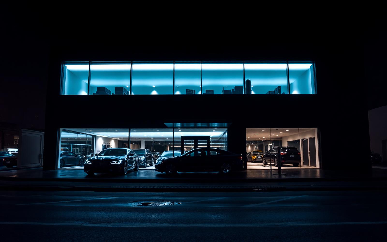 The showroom